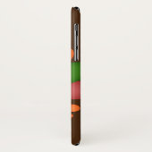 Cute Gobble turkey voegt name Thanksgiving toe Case-Mate iPhone Case (Achterkant/links)