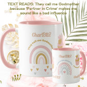 Cute Godmoeder Partner in Crime Bad Influence Gift Mok