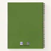 Cute Godwit in Grass Cust. Notitieboek voor vogelw (Achterkant)