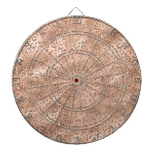 Cute Gold Cheetah Leopard Skin Print Patroon Dartbord