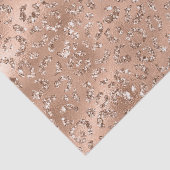 Cute Gold Cheetah Leopard Skin Print Patroon Tissuepapier (Detail)