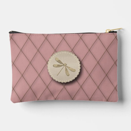 Cute Gold Dragonfly Etui (Achterkant)