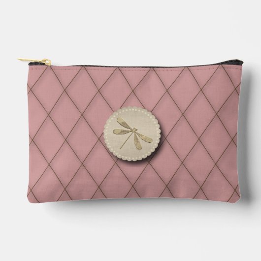 Cute Gold Dragonfly Etui (Voorkant)