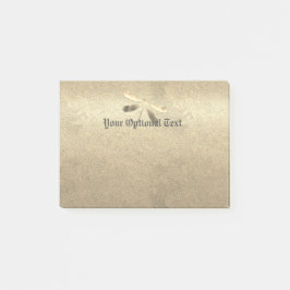 Cute Gold Dragonfly Post-it® Notes