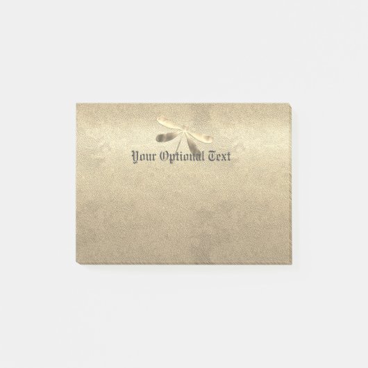 Cute Gold Dragonfly Post-it® Notes (Voorkant)