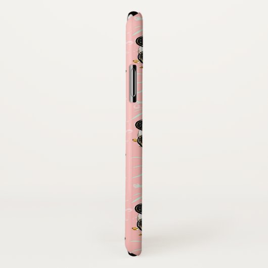 Cute Gold Glitter Kawaii Panda Pattern Case-Mate iPhone Case (Achterkant / rechts)