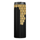 Cute Gold Honey Bee Thermosbeker (Achterkant)