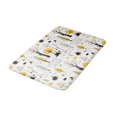 Cute Golden Bossen Scene Pattern Badmat (Gekanteld)