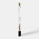 Cute Golden Bossen Scene Pattern iPhone Hoesje (Linkerkant)