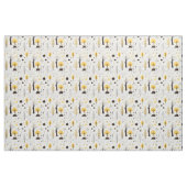 Cute Golden Bossen Scene Pattern Stof (Fat Quarter)