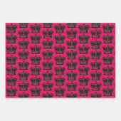 Cute  Golden Crown Assorful Wrappi Inpakpapier Vel (Voorkant 2)