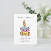 Cute Golden Doodle Briefkaart (Staand voorkant)