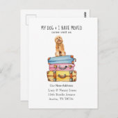 Cute Golden Doodle Briefkaart (Voorkant / Achterkant)