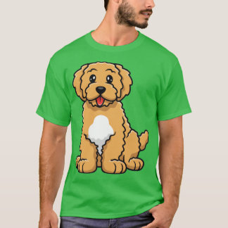 Cute Golden Doodle Dog T-shirt