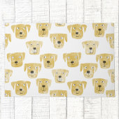 Cute Golden Labrador Retriever Dog Patroon Deurmat