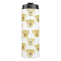 Cute Golden Labrador Retriever Dog Patroon