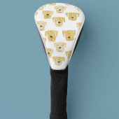 Cute Golden Labrador Retriever Dog Waterverf Golfheadcover