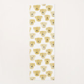 Cute Golden Labrador Retriever Dog Waterverf Yogamat (Voorkant)