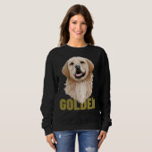 Cute Golden Labrador Retriever Trui (Voorkant volledig)
