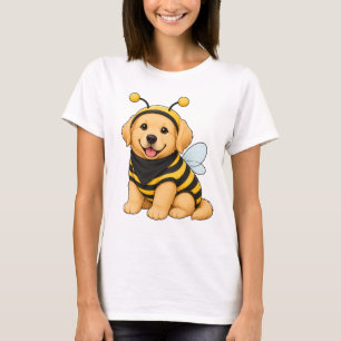 Cute golden retriever bijenpak t-shirt