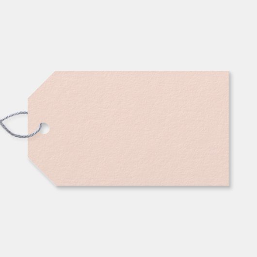 Cute Golden Retriever dog op roze Gift Labels Cadeaulabel (Achterkant Horizontaal)