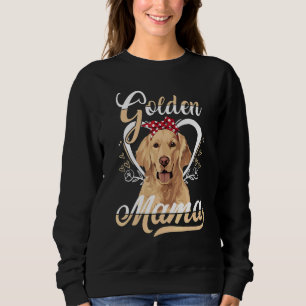 Cute Golden Retriever Dog Puppy Eigenaar mama Trui