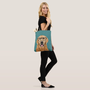 Cute Golden Retriever Dog voor Hondenliefhebbers Tote Bag