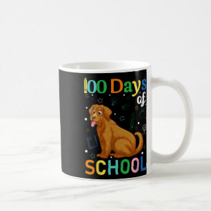 Cute Golden Retriever Hondenliefhebbers Student 10 Koffiemok
