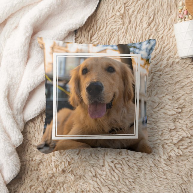 Cute Golden Retriever Kussen (Deken)
