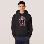 Cute Golden Retriever Labrador Lab Hoodie (Voorkant volledig)