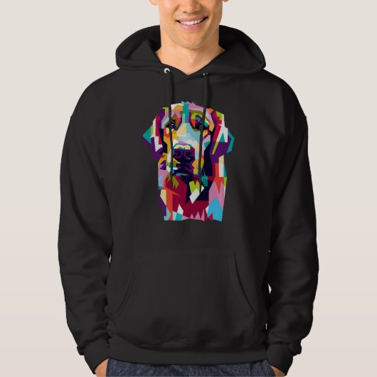 Cute Golden Retriever Labrador Lab Hoodie (Voorkant)