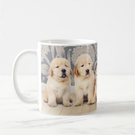 Cute Golden Retriever Puppy Dog Koffiemok