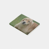 Cute Golden Retriever Puppy Post-it® Notes (Schuin)