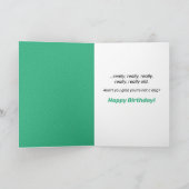 Cute Golden Retriever vermenigvuldigt de leeftijd Kaart (Binnen)