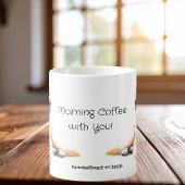 Cute Golden Retriever Watercolor Personalize Magische Mok