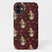 Cute Golden Snowman Case-Mate iPhone Case (Achterkant)
