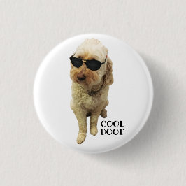 Cute GoldenDoodle Ronde Button 3,2 Cm