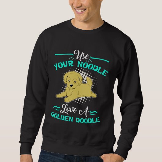 Cute Goldendoodle Womens Love A Golden Doodle Trui (Voorkant)