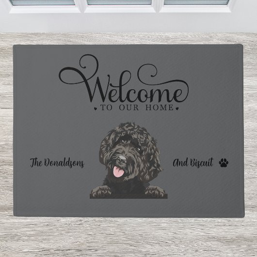 Cute Goldenle Dog Deurmat