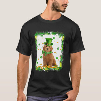 Cute Goldenle Dog St Patricks Day Irish Shamro T-shirt