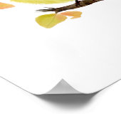 Cute Goldfinch Bird Poster Print (Hoek)