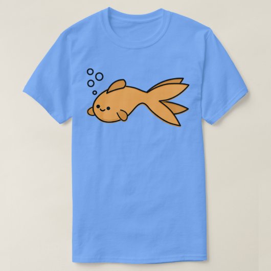 Cute Goldfish 1 T-shirt (Design voorkant)