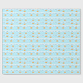 Cute Goldfish Gift Wrap Cadeaupapier (Vlak)