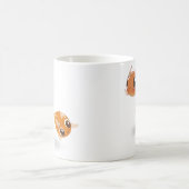 Cute goldfish Grappig anime cartoon personage mok (Center)