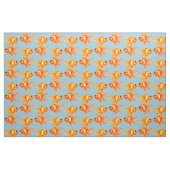 Cute Goldfish Stof (Fat Quarter)