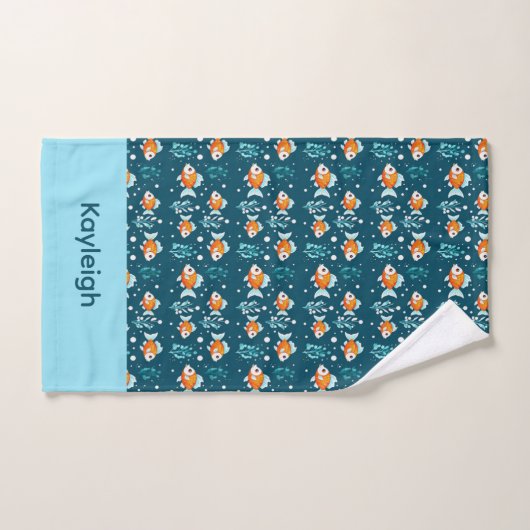Cute Goldfish Towel Bad Handdoek (Handdoek)