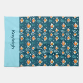 Cute Goldfish Towel Theedoek (Horizontaal)