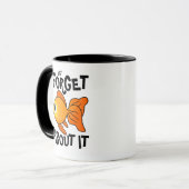 Cute Goldfish: Vergeet het maar Mok (Voorkant links)