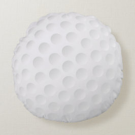 Cute Golf Ball Rond Kussen