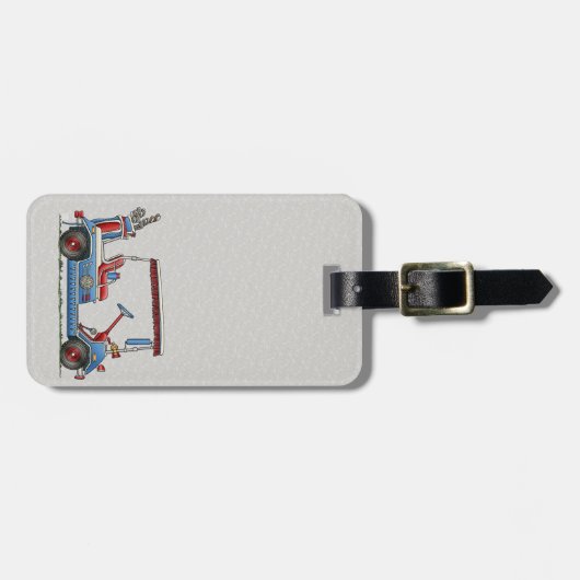 Cute Golf Cart Bagagelabel (Voorkant horizontaal)